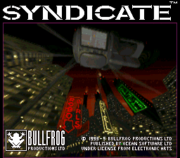 Syndicate (USA) Title Screen